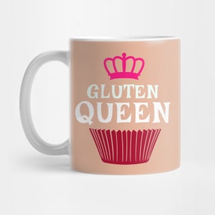 Gluten Queen for Cupcake Lover, Baker or Pastry Chef Mug